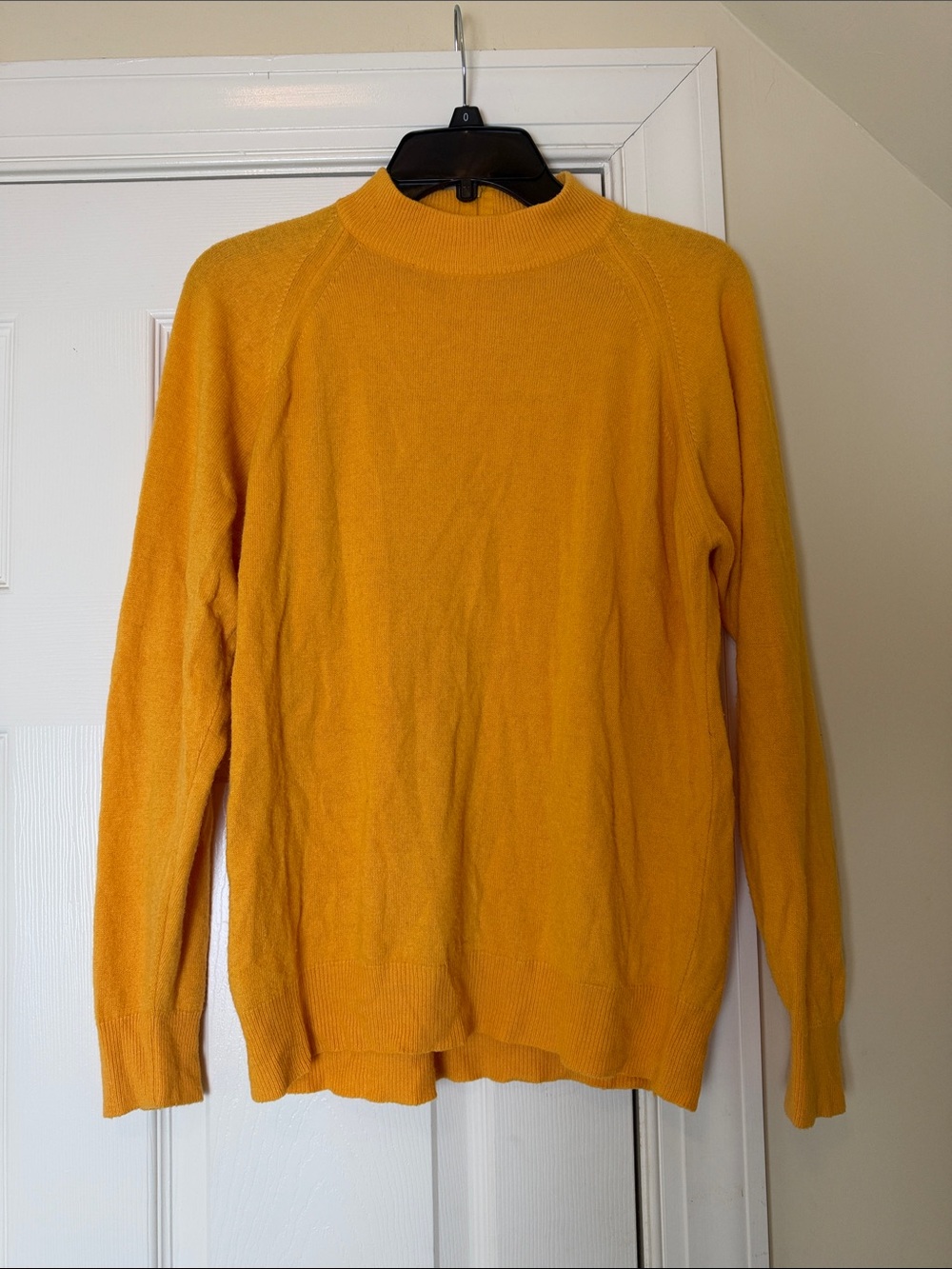 Duvet Mustard Mock Neck Sweater size Medium